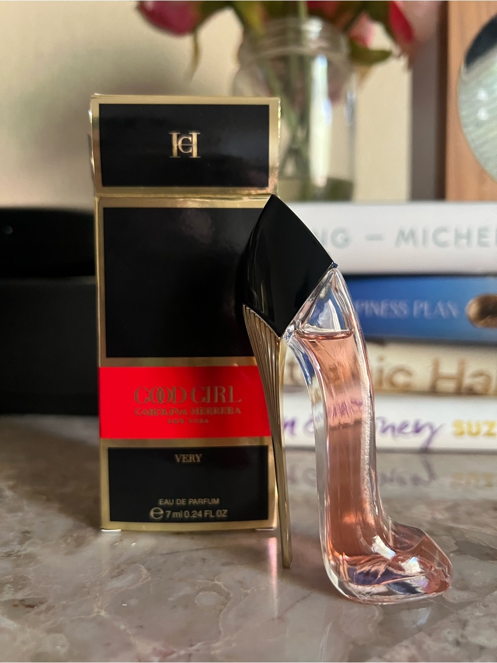 Carolina Herrera Good Girl High Heel Bottle EDP MINI  - Black & Pink